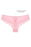 Zivame Low Waist Cheeky Lace Brief-Pink — thumbnail 7
