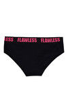 Zivame Bold Waist Mid Rise Bikini Panty-Black — thumbnail 7