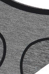 Zivame Three-Fourth Coverage Low Rise Hipster- Dark Grey  — thumbnail 7