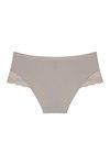 Zivame Scallop Lace Mid Rise Hipster Panty- Beige — thumbnail 6