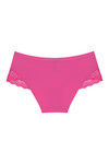 Zivame Scallop Lace Mid Rise Hipster Panty- Pink — thumbnail 6