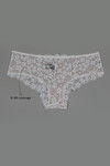 Zivame  Luxe Lace  All Over Floral Lace Mid Rise Hipster Panty- White — thumbnail 7