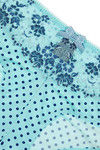 Zivame Front Lace Touch Bikini Panty- Blue  — thumbnail 8