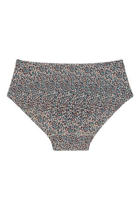 Zivame No Panty Line Laser Cut Wild Print N Solid Briefs (Pack of 2) — image 9