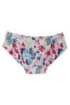 Zivame No Panty Line Laser Cut Demure Bloom N Solid Briefs (Pack of 2)- Multicolor  — thumbnail 9