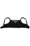 Zivame Beautiful Basics Non Padded Non Wired Full Coverage Cami Bra-Black — thumbnail 8