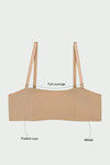 Zivame Beautiful Basics Padded Wired Full Coverage Bra - Nude — thumbnail 7