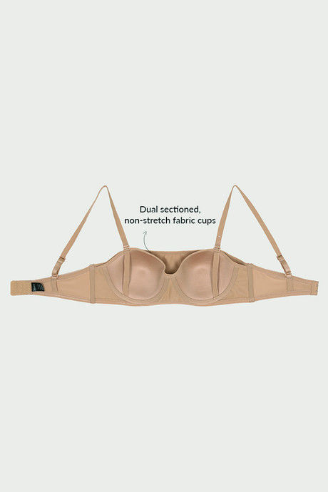 Zivame Beautiful Basics Padded Wired Full Coverage Bra - Nude — image 9