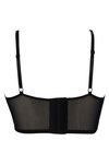 Zivame Color Block Monroe Strap Bra- Black n Neon Green — thumbnail 7