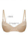 Zivame Priority Push Up Wired Medium Coverage T-Shirt Bra-Skin — thumbnail 9