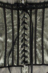 Zivame Rich Jacquard Corset - Grey — thumbnail 8