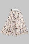 Zivame Aire Free Flowing Rayon Palazzo Skirt-Beige Floral — thumbnail 8