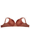 Zivame No Spill Padded Non Wired 3/4th Coverage T-Shirt Bra-Nutmeg — thumbnail 8