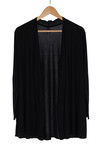 Zivame Made For Moms Front Open Full Sleeves Maternity Shrug-Black — thumbnail 7