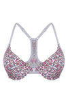 Zivame Push Up Wired Low Coverage T-Shirt Bra-Floral Pt — thumbnail 9