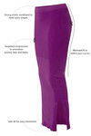 Zivame Medium Control Mermaid Saree Shapewear ™-Purple — thumbnail 8