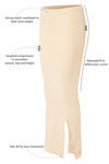 Zivame Medium Control Mermaid Saree Shapewear ™-Skin — thumbnail 5