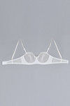 Zivame Satin Balconette Neckline Bra- Pearl White (A-E) — thumbnail 8