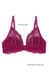 Zivame Bridal Double Layered Wired 3/4th Coverage Lace Bra-Baton Rouge — thumbnail 6