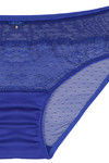 Zivame Satin Mid Rise Bikini Panty- Royal Blue — thumbnail 7
