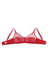 Zivame True Curv Double Layered Non Wired 3/4th Coverage Super Support Bra-Formula One Red — thumbnail 10