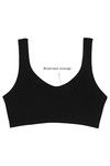 Zivame Full Coverage At-Home Slip On Bra- Black — thumbnail 7