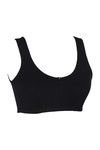 Zivame Full Coverage At-Home Slip On Bra- Black — thumbnail 8