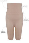 Zivame All day Highwaist Thigh Shaper - Skin — thumbnail 7