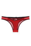 Zivame Sensuous Stain Lace Thong-Red — thumbnail 6