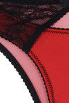 Zivame Sensuous Stain Lace Thong-Red — thumbnail 7