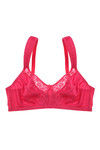 Zivame True Curv Single Layered Non Wired 3/4th Coverage Sag Lift Bra-Bright Rose — thumbnail 9
