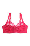 Zivame True Curv Single Layered Wired Medium Coverage Sag Lift Bra-Bright Rose — thumbnail 9