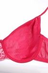 Zivame True Curv Single Layered Wired 3/4th Coverage Minimiser Bra-Bright Rose — thumbnail 6