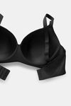 Zivame Wonderwire Padded 3/4Th Coverage T-Shirt Bra - Black — thumbnail 6