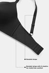 Zivame Wonderwire Padded 3/4Th Coverage T-Shirt Bra - Black — thumbnail 7