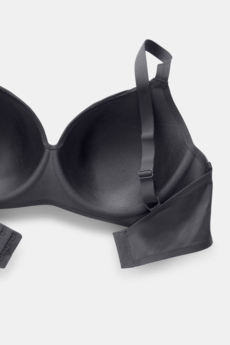 Zivame Wonderwire Padded 3/4Th Coverage T-Shirt Bra - Grey — image 6