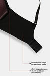 Zivame Padded Non Wired 3/4Th Coverage T-Shirt Bra - Black — thumbnail 9