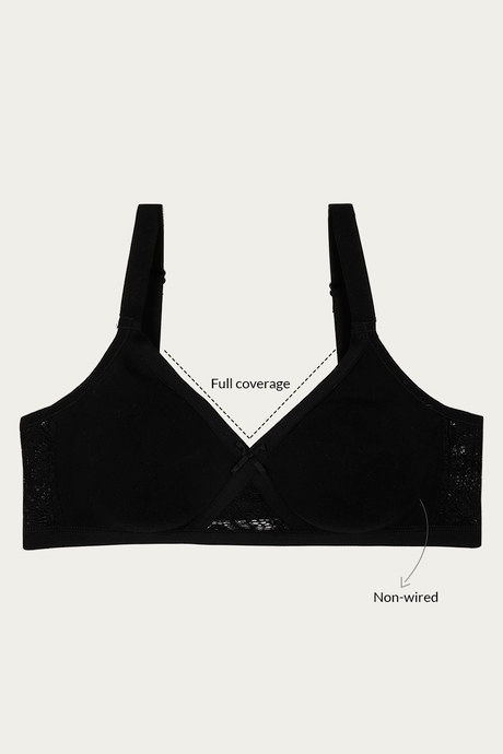 

Penny By Zivame Double Layered Bra Black, Blacks