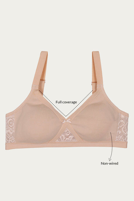 

Penny By Zivame Double Layered Bra Skin, Skins