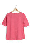 Zivame Soulfit Box Fit Asymmetric Hem Top- Coral — thumbnail 6