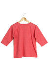 Zivame Soulfit Relaxed Fit Top With Three Quarter Sleeves-Red — thumbnail 7