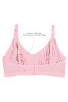 Zivame Seamless Moulded Double Layer Side Support Nursing Bra- Pink — thumbnail 9