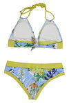 Zivame Aqua Classic Floral Plunge Bikini Set With Removable Cups — thumbnail 6