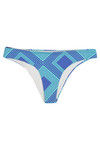 Zivame Aqua Neon Maze Bandeau Bikini Set With Removable Cups — thumbnail 6