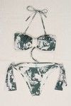 Zivame Aqua Floral Print Bandeau Bikini Set With Removable Cups — thumbnail 5