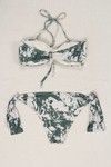 Zivame Aqua Floral Print Bandeau Bikini Set With Removable Cups — thumbnail 6