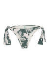 Zivame Aqua Floral Print Bandeau Bikini Set With Removable Cups — thumbnail 7