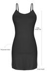 Zivame Body Butter Snug Fit Long Slip-Black — thumbnail 7