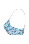 Zivame Double Layered Non Wired Full Coverage T-Shirt Bra-Blue Rose — thumbnail 7