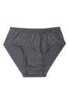 Rosaline Pure Cotton Full Coverage Slim Elastic Panty (Pack of 3)- Blue n Brown — thumbnail 12